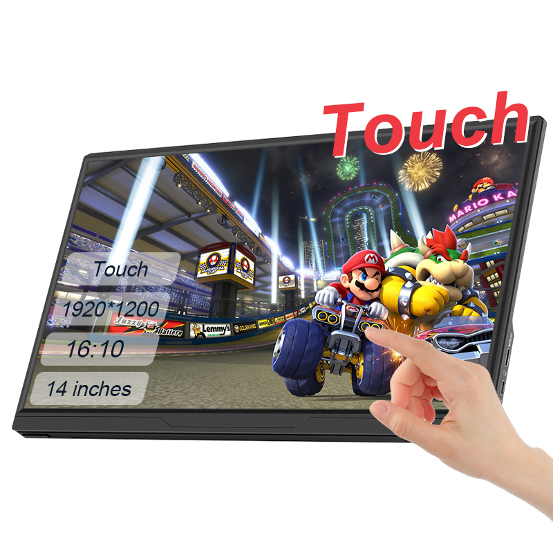 Pc Gaming Vs Ps5 - 14/15.6/16inch LANLIPU Touch Portable Monitor IPS