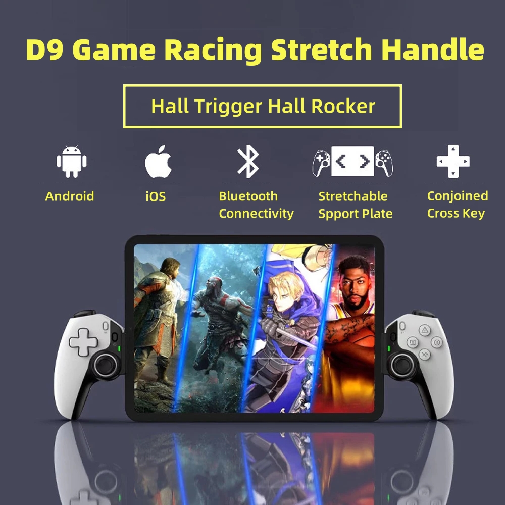 Pc Gaming Emulator - D9 Tablet Controller Wireless Handle For