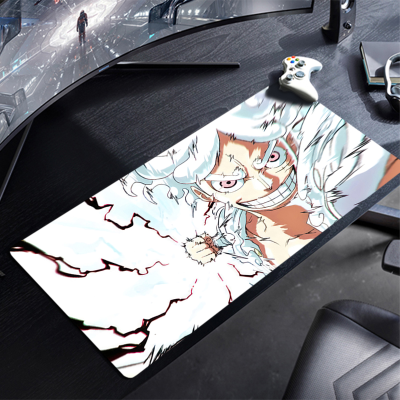 Pc Gaming Keyboard And Mouse - Mouse Pad One Piece Anime Gamer