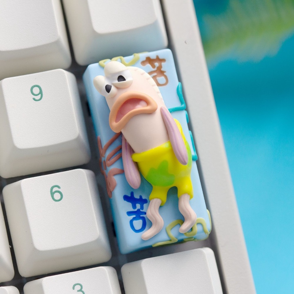 Custom Keycaps - SpongeBob Sad Fish 2U Keycap -