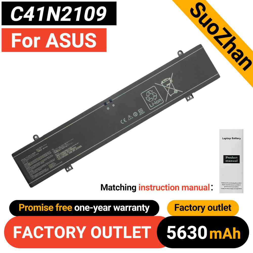 Pc Gaming Asus Rog - SUOZHAN 15.52V 90Wh C41N2109 Laptop Battery