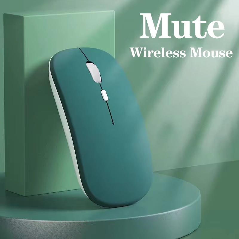 Pc Gaming Portable - Silent Bluetooth Mouse Ultra-Thin Wireless Mouse