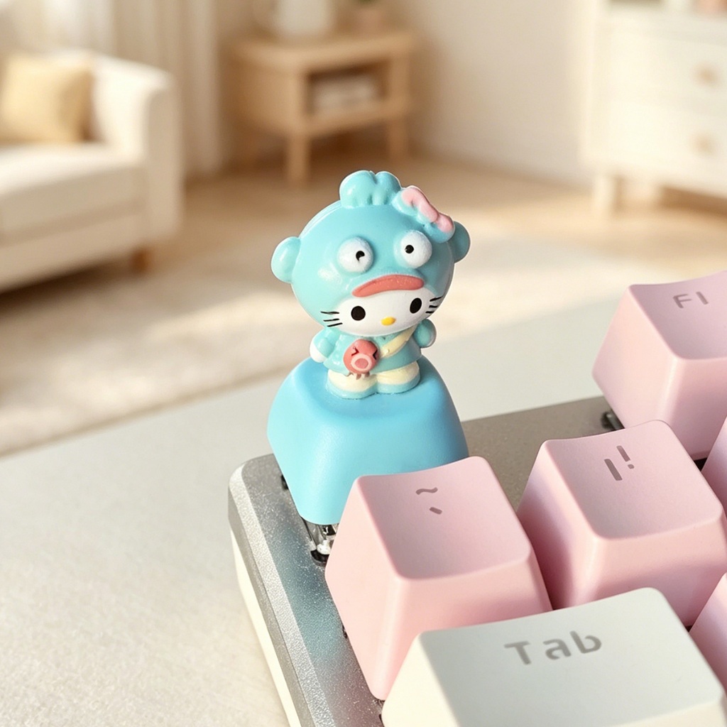 Kawaii Sanrios Keycaps Cute 3D - Custom Keycaps review and price