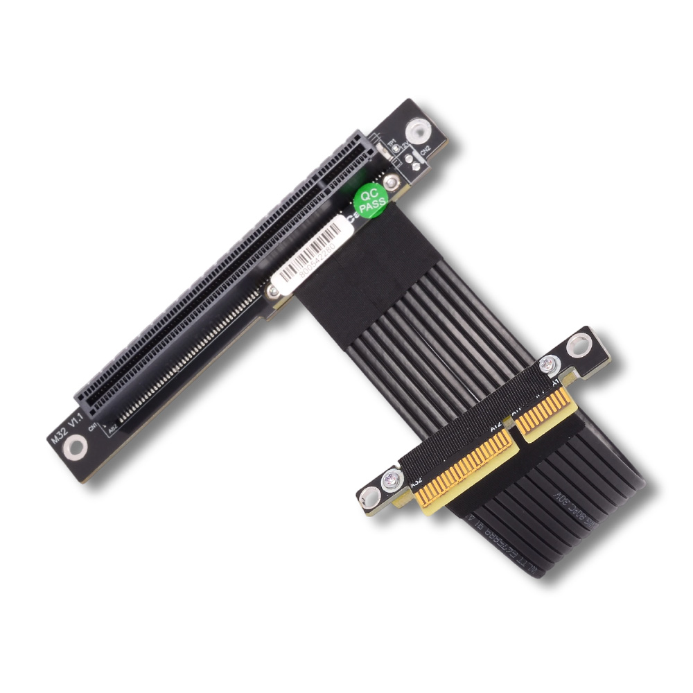 PCI-E 4.0 X4 to X16 Riser Jump - Gpu Vertical Mount review and price
