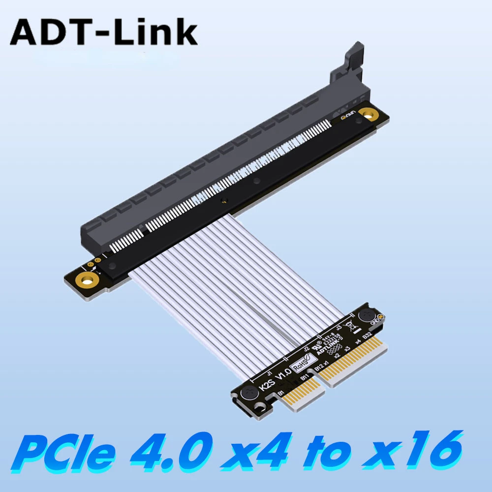 PCI-E 4.0 X4 to X16 Riser Jump - Gpu Vertical Mount review and price