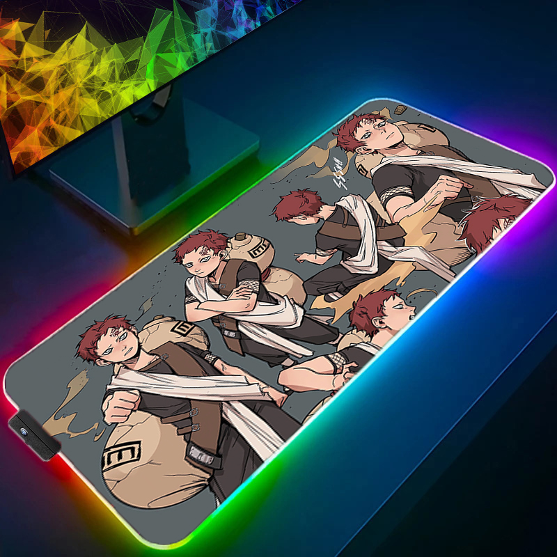 RGB Large E-sports Mouse Pad d - Pc Gaming Naruto review and price