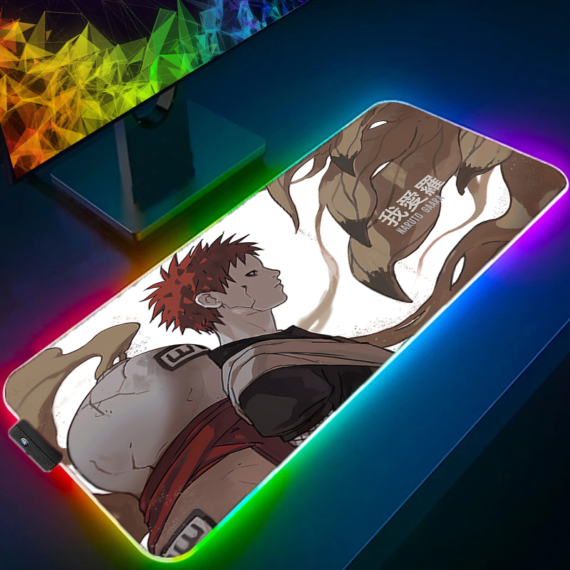 RGB Large E-sports Mouse Pad d - Pc Gaming Naruto review and price