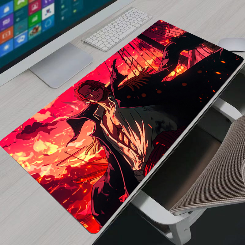 One Piece Shanks Mouse Pad Lar - Pc Gaming Keyboard And Mouse review and price