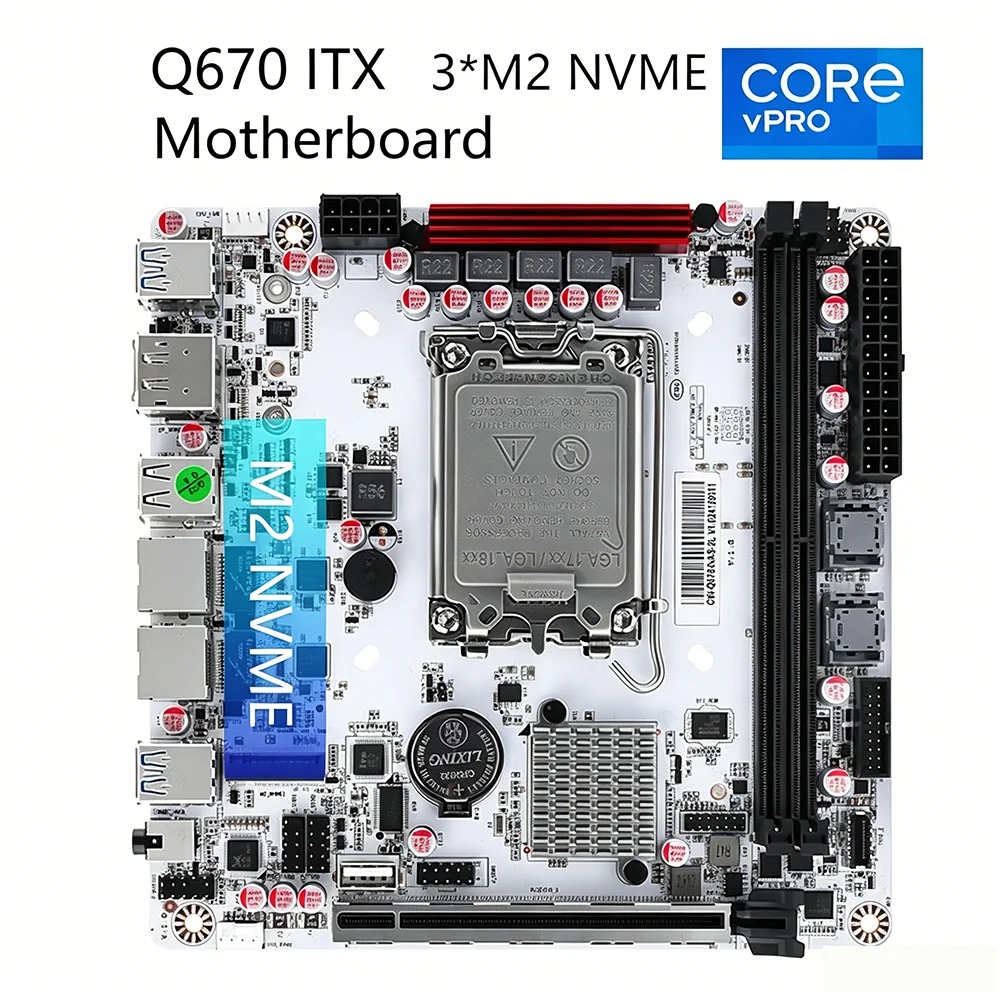 Q670 ITX NAS Motherboard Kit,  - Pc Gaming I7 14Th Gen review and price