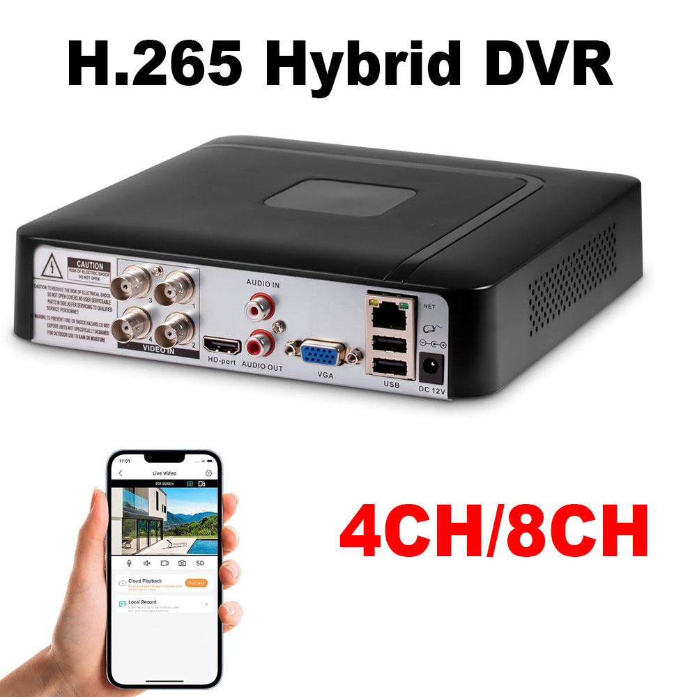 4CH 8CH mini CCTV Surveillance - Pc Gaming Vr review and price