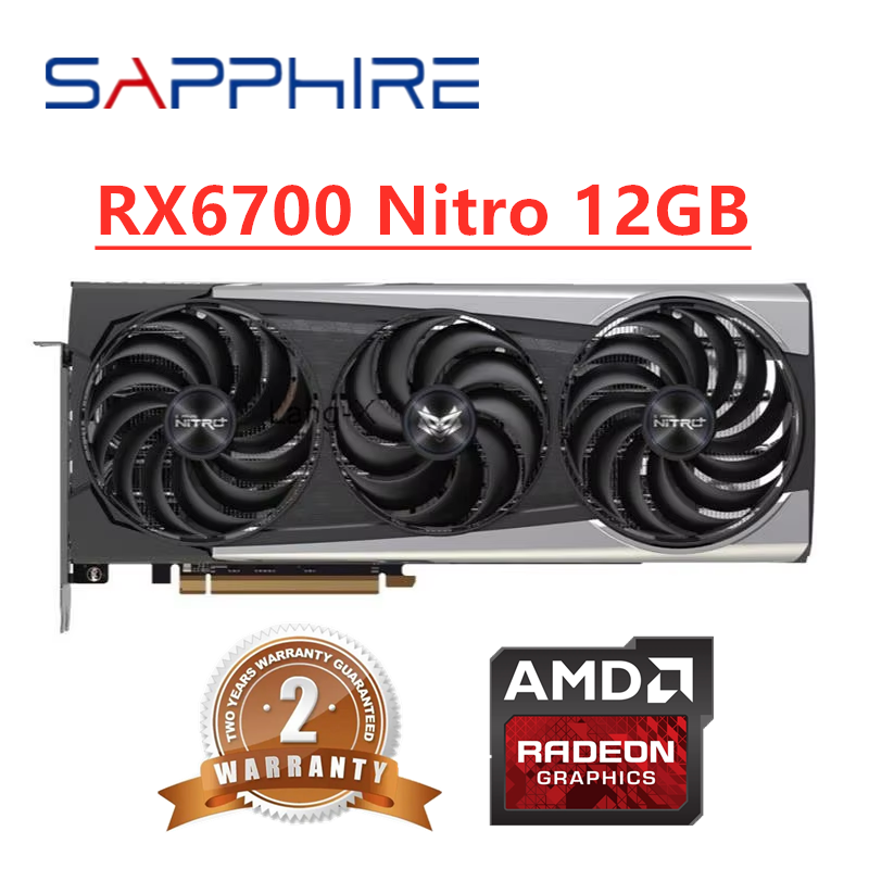 GPU Sapphire RX 6700 XT 6700XT - Pc Gaming Vr review and price