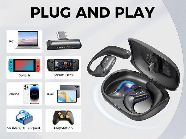 ERAZER XF29 Gaming Bluetooth H - Pc Gaming Vr review and price