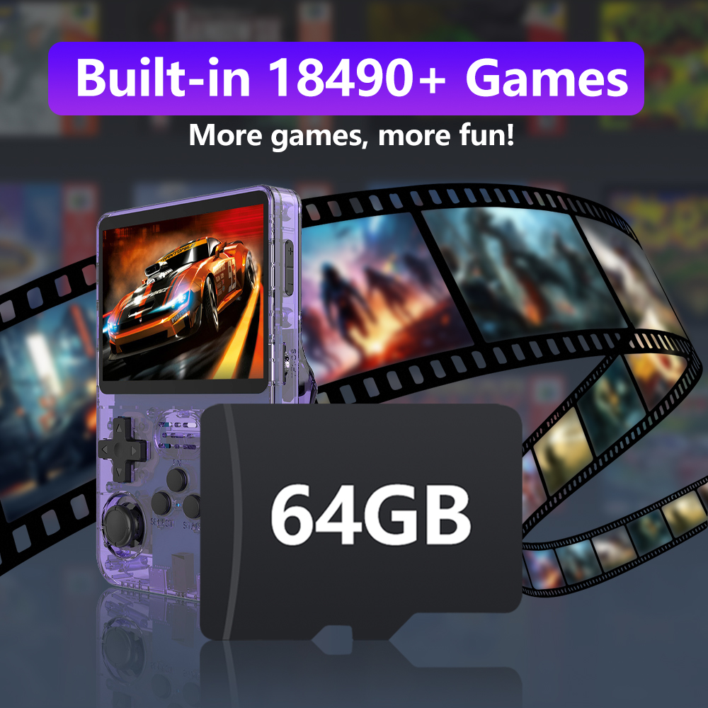 64GB Game Card for R36S Game C - Pc Gaming Emulator review and price