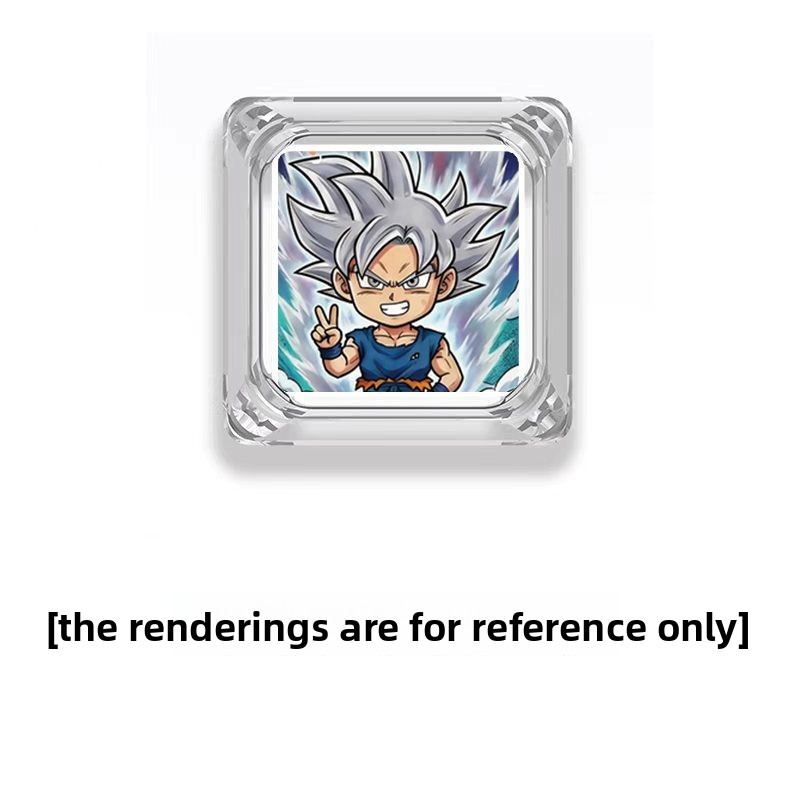 Dragon Ball Super Saiyan Carto - Custom Keycaps review and price