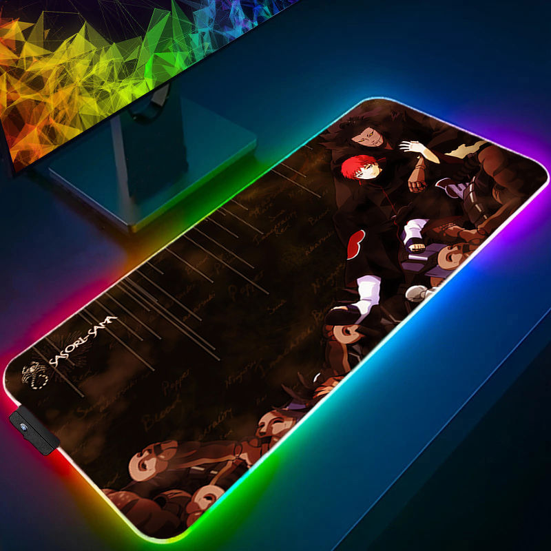 RGB Large Gaming Mouse Pad Nar - Pc Gaming Naruto review and price