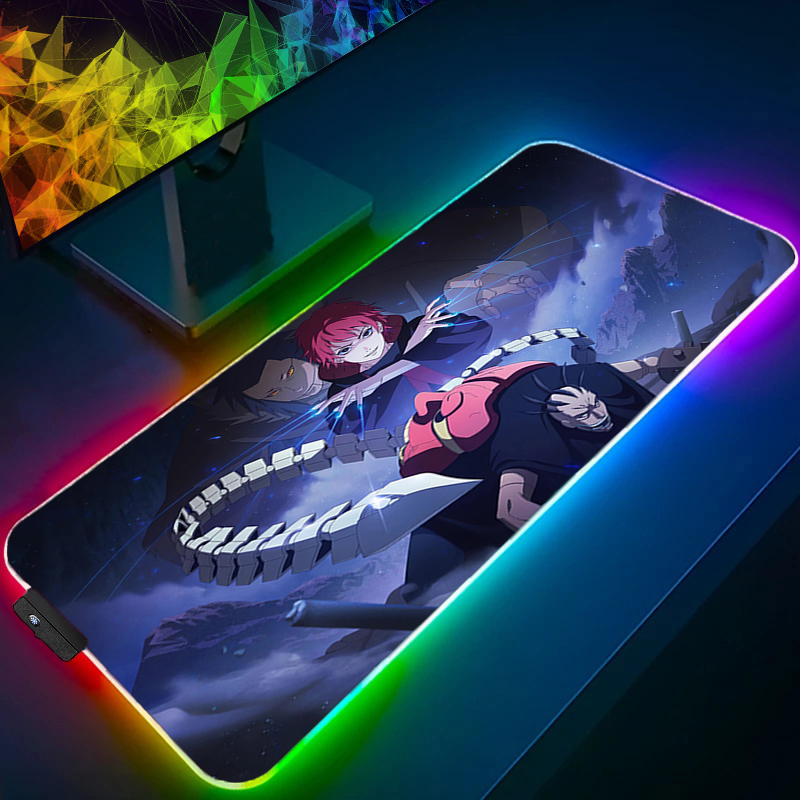 RGB Large Gaming Mouse Pad Nar - Pc Gaming Naruto review and price