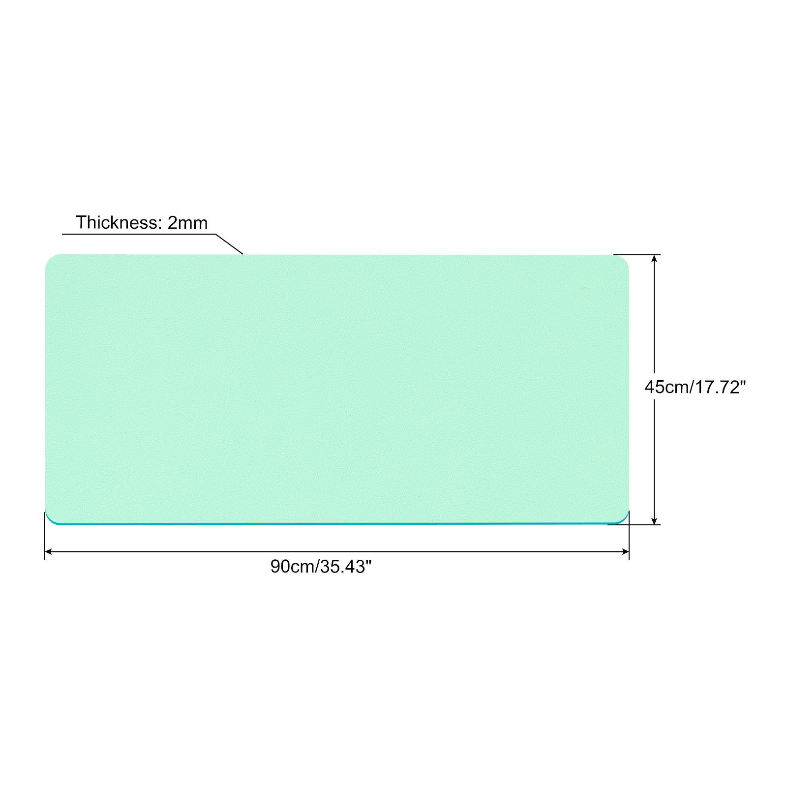 Office Desk Mat Protector PU L - Pc Gaming Keyboard And Mouse review and price