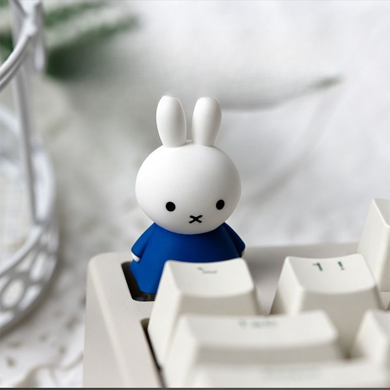 Miffy Keycaps Cute Machinery K - Custom Keycaps review and price