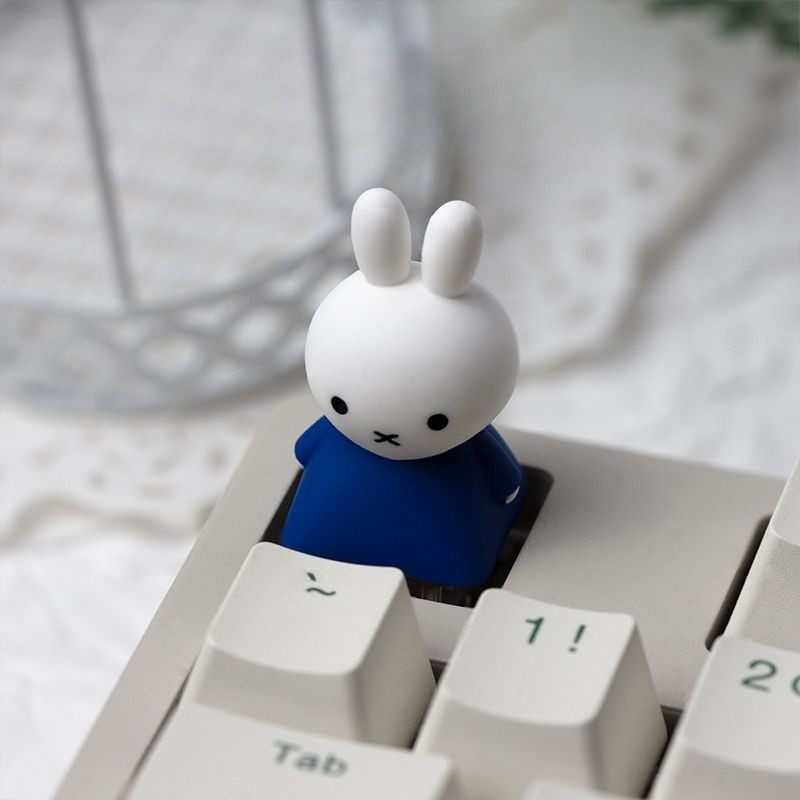 Miffy Keycaps Cute Machinery K - Custom Keycaps review and price