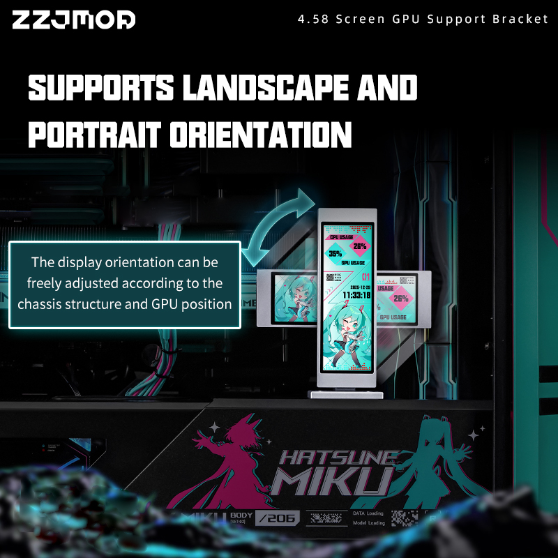 ZZJMOD 4.58-Inch GPU Holder Su - Gpu Vertical Mount review and price