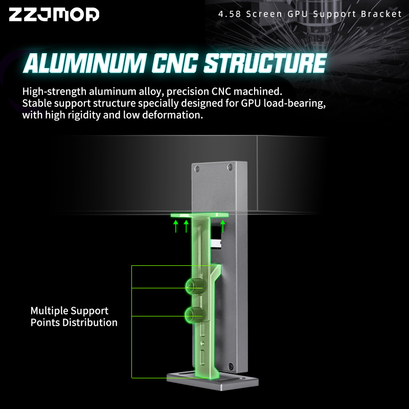 ZZJMOD 4.58-Inch GPU Holder Su - Gpu Vertical Mount review and price