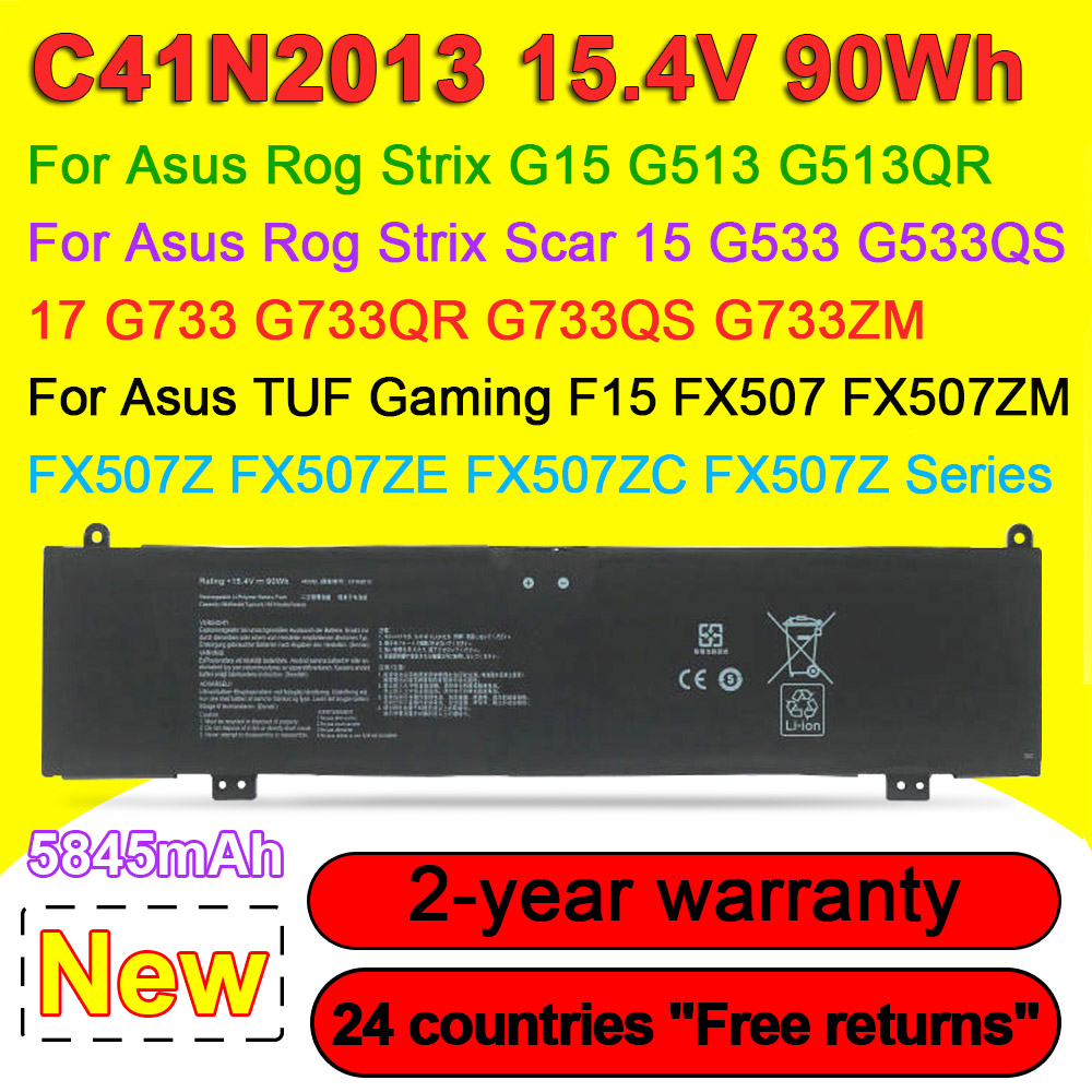 C41N2013 Laptop Battery For AS - Pc Gaming Asus Rog review and price