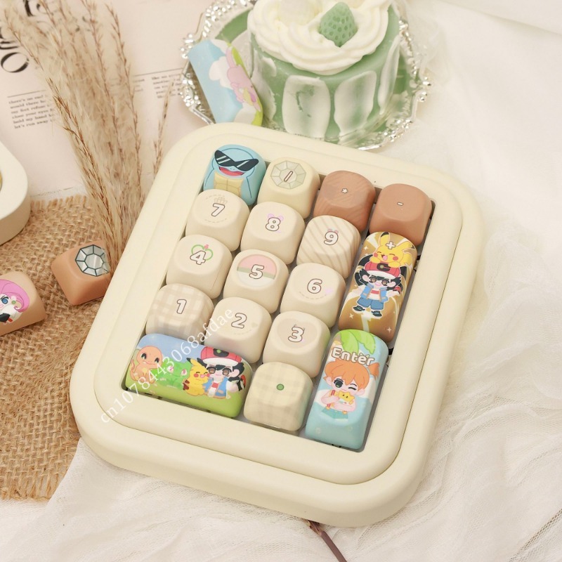Anime Pokemon Keycaps MOA Heig - Custom Keycaps review and price