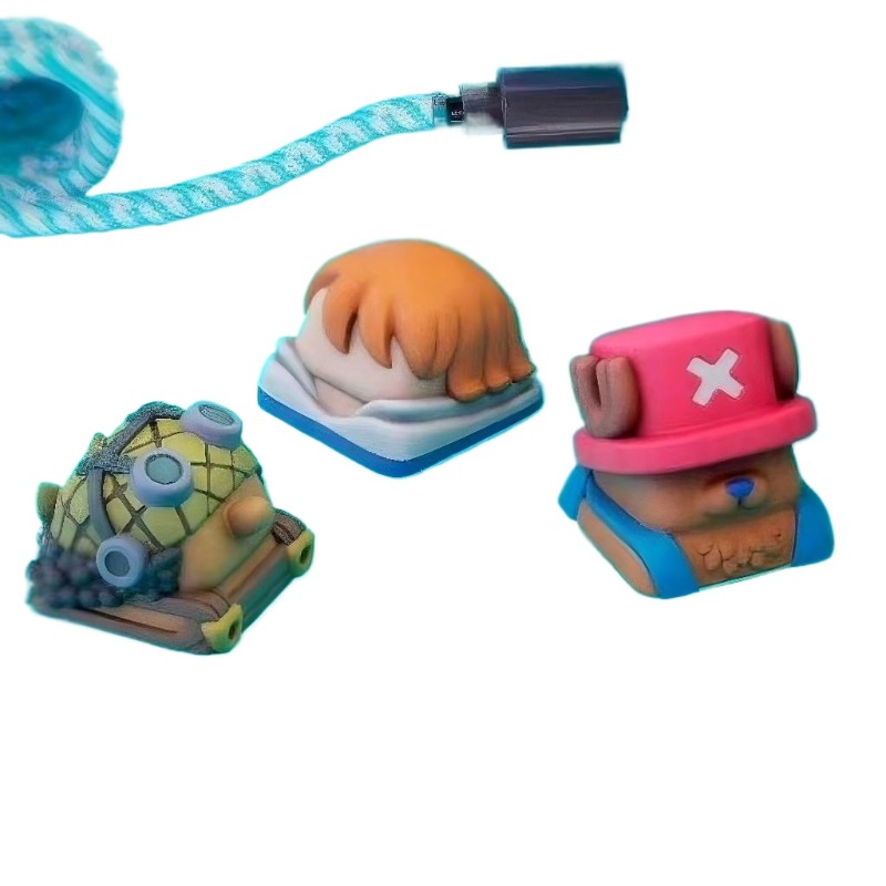 One Piece Chopper Nami anime c - Custom Keycaps review and price