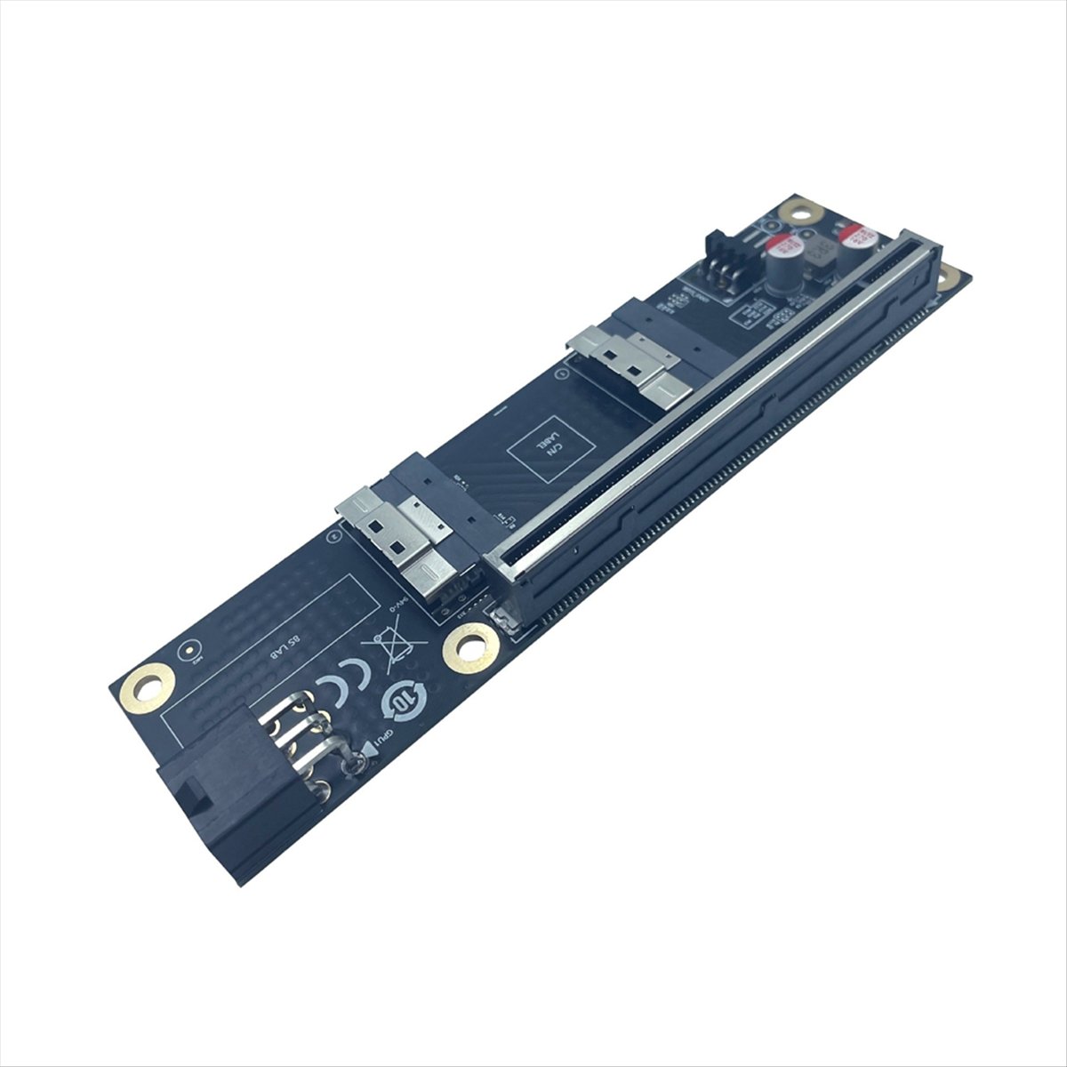 2 Port PCI-E 4.0 X16 to SlimSA - Gpu Vertical Mount review and price