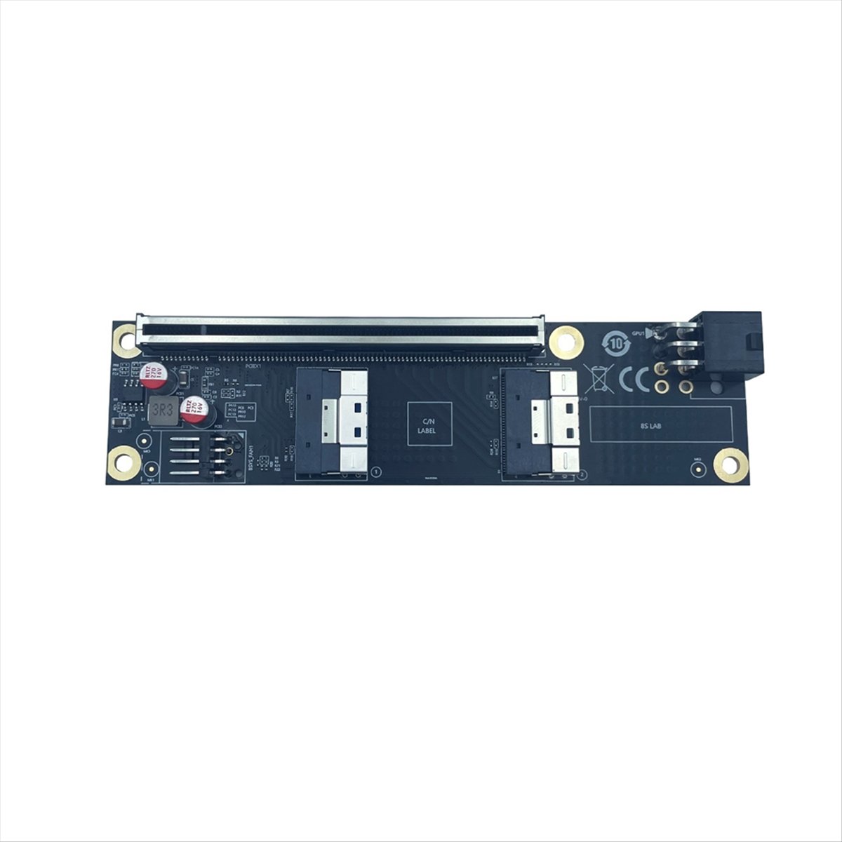 2 Port PCI-E 4.0 X16 to SlimSA - Gpu Vertical Mount review and price