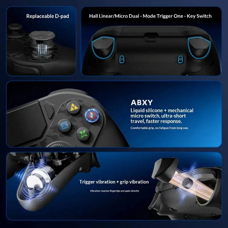 AceGamer D4 Wireless Steam Con - Pc Gaming Emulator review and price