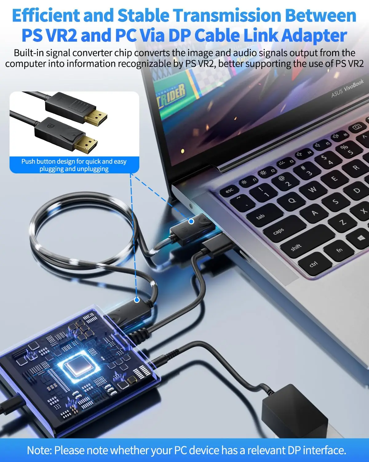 For PS5 VR2 PC Adapter PSVR2 C - Pc Gaming Vr review and price
