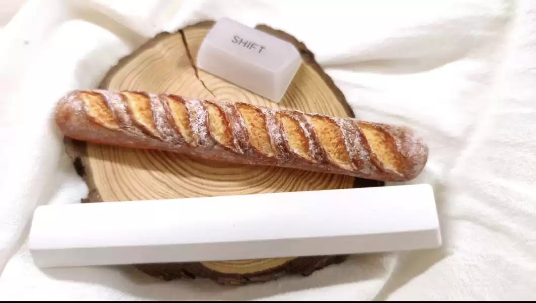 Baguette Food Artisan Spacebar - Custom Keycaps review and price